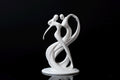 Dancing Couple Sculpture - Wedding Cake Topper / Decoration