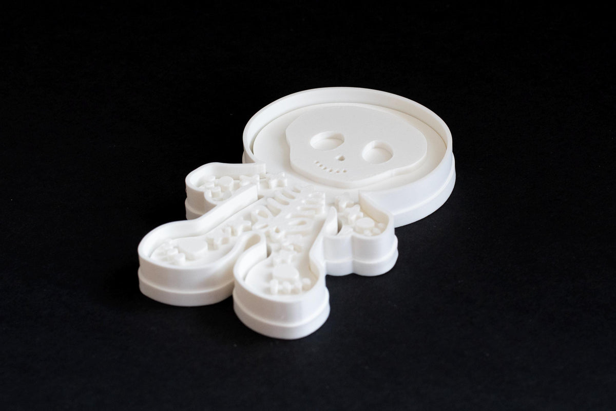 Halloween Cookie Cutter & Fondant Embosser Set - Skeleton